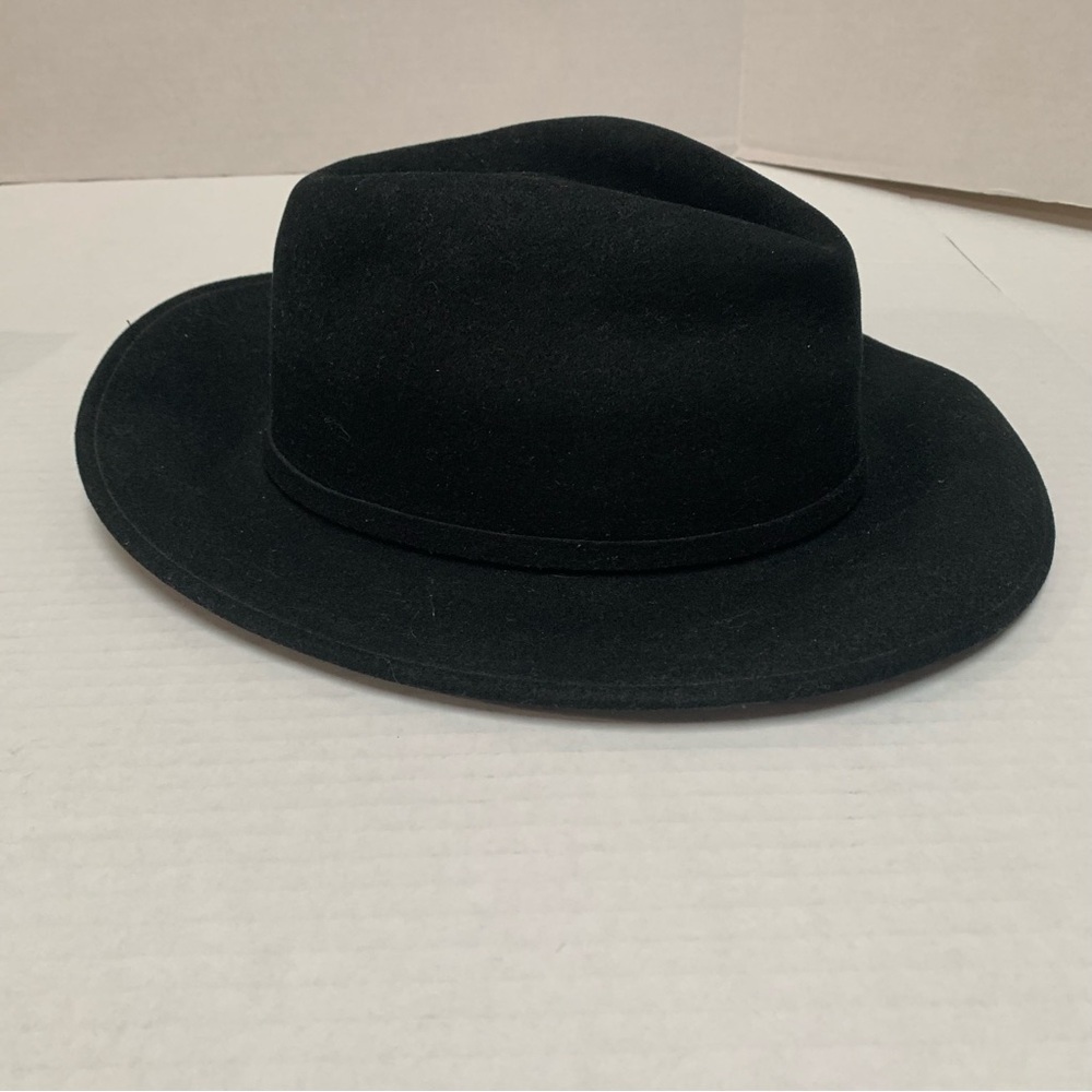 Vintage Borsalino Grand Prix Paris 1900 Black Men’s 7.5 Hat